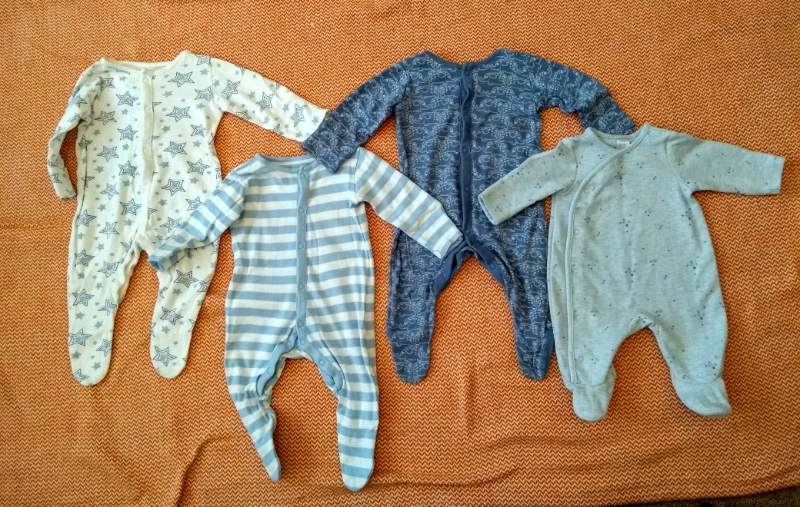 boots baby sleepsuits
